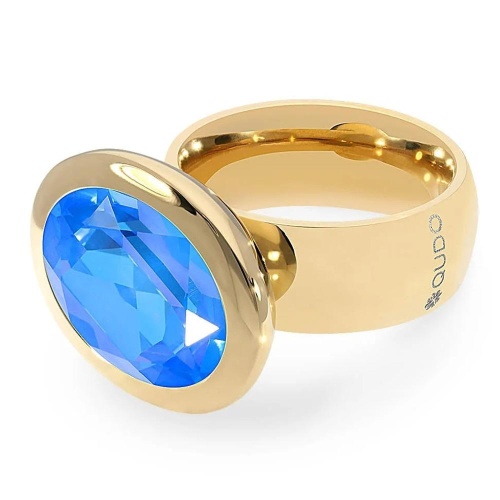 Кольцо Qudo TIVOLA big G royal blue delite  17.8 мм, 651749/17.8 BL/G фото 3